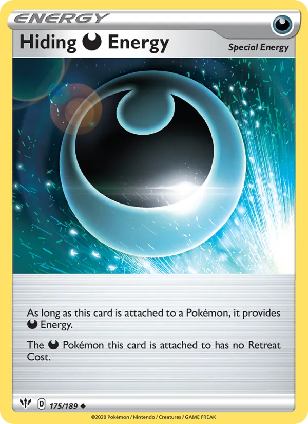 Hiding Darkness Energy 175 – Non-holo