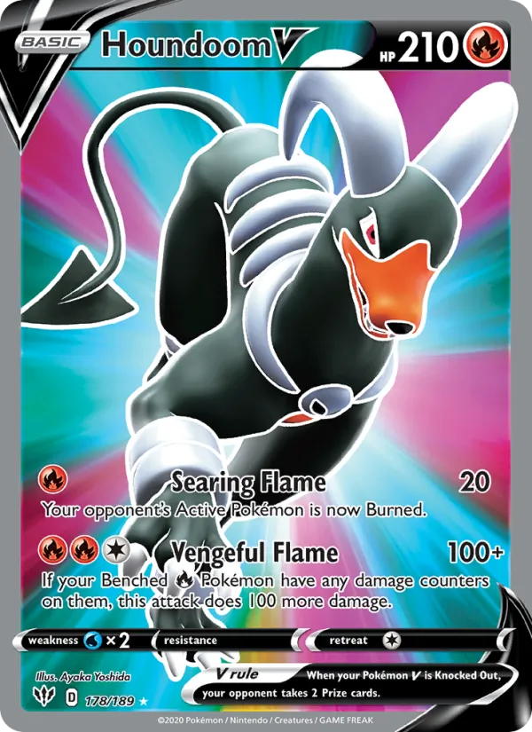 Houndoom V 178 – Holo