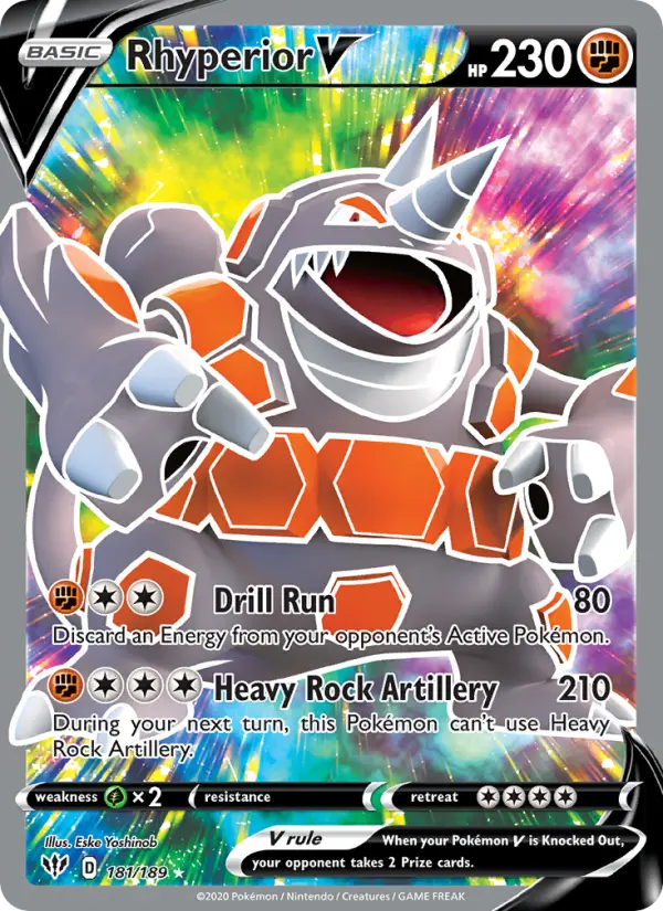 Rhyperior V 181 – Holo