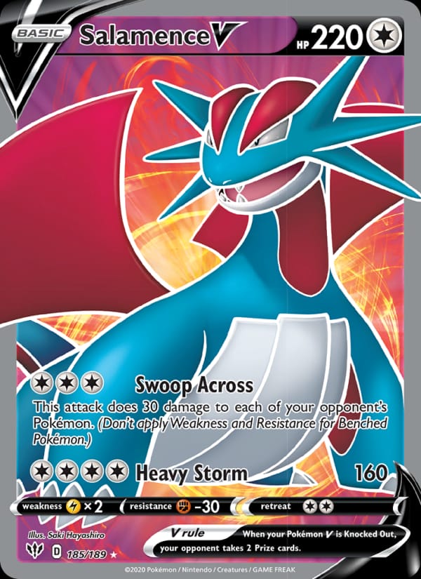 Salamence V 185/189