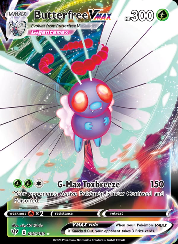 Butterfree VMAX 002/189