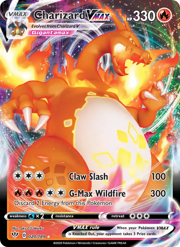 Charizard VMAX 20 – Holo