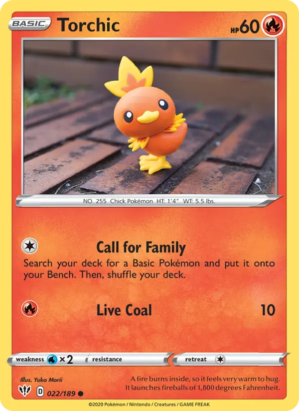 Torchic 22 – Non-holo