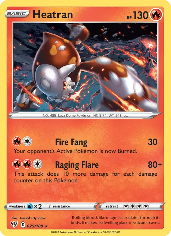 Heatran 25 – Holo