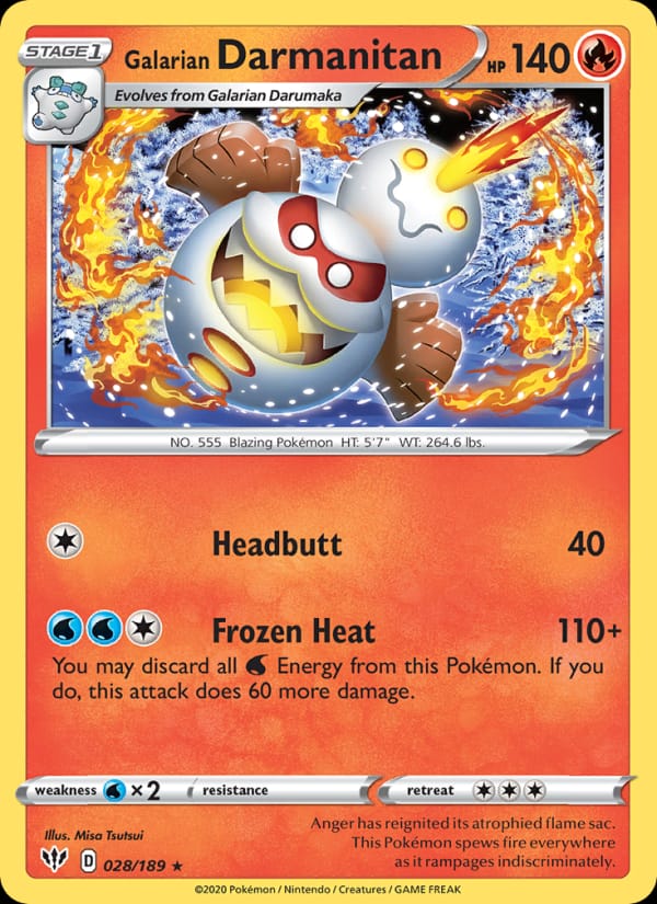 Galarian Darmanitan 028/189