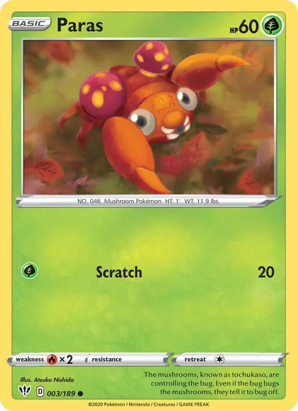 Paras 3 – Non-holo