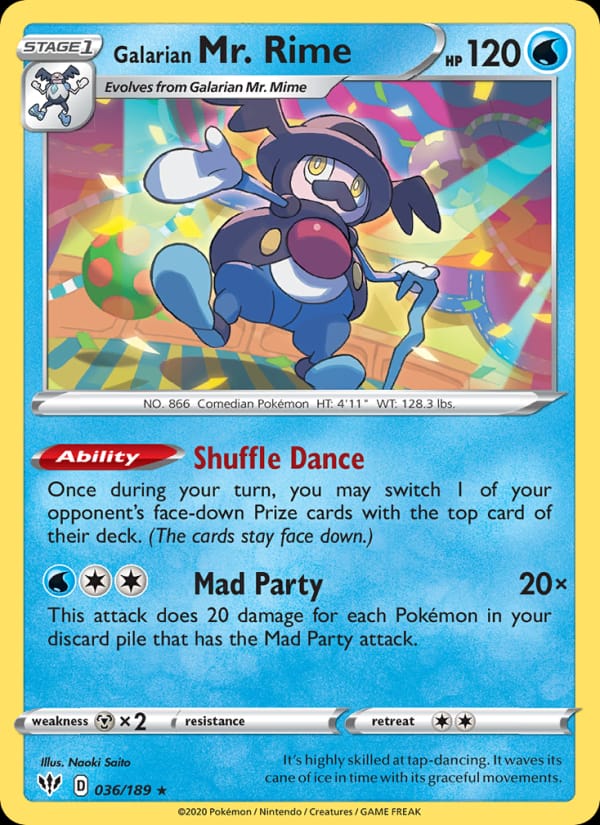Galarian Mr. Rime 036/189