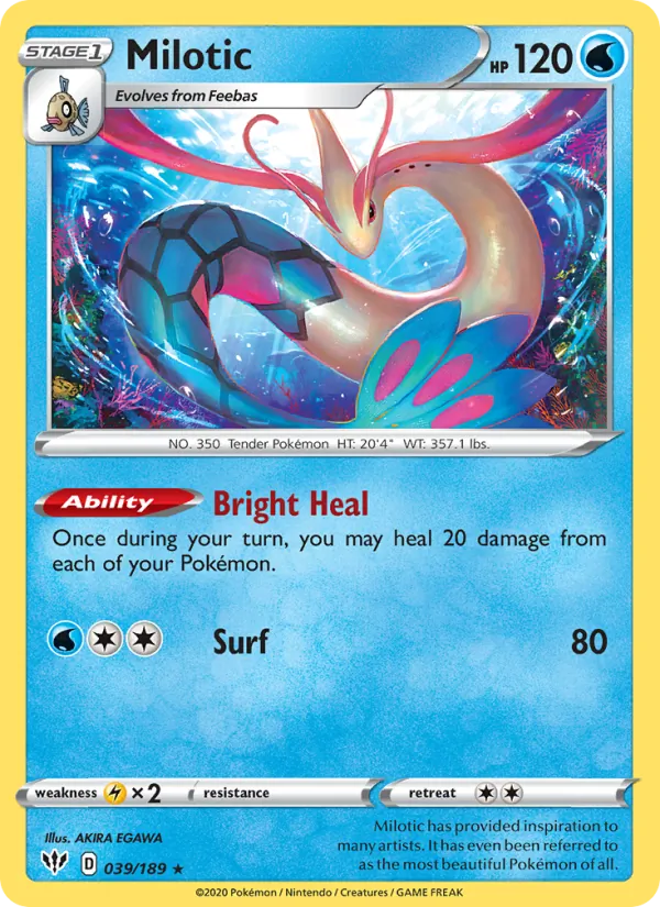 Milotic 39 – Holo