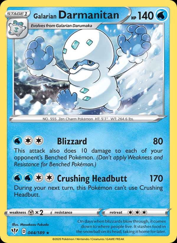 Galarian Darmanitan 044/189