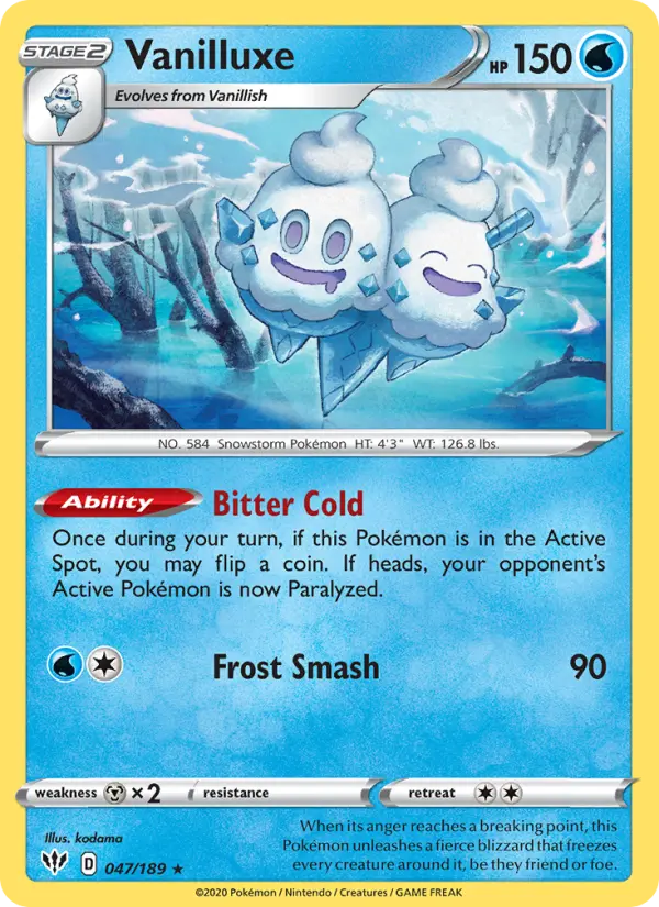 Vanilluxe 47 – Non-holo