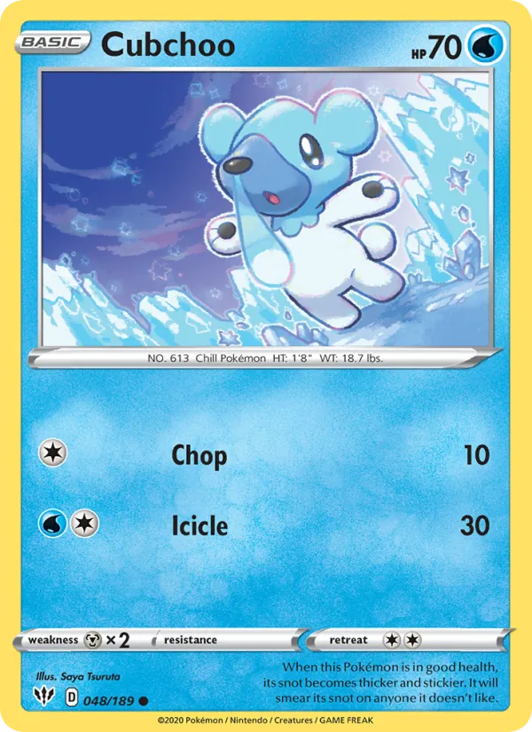 Cubchoo 48 – Non-holo