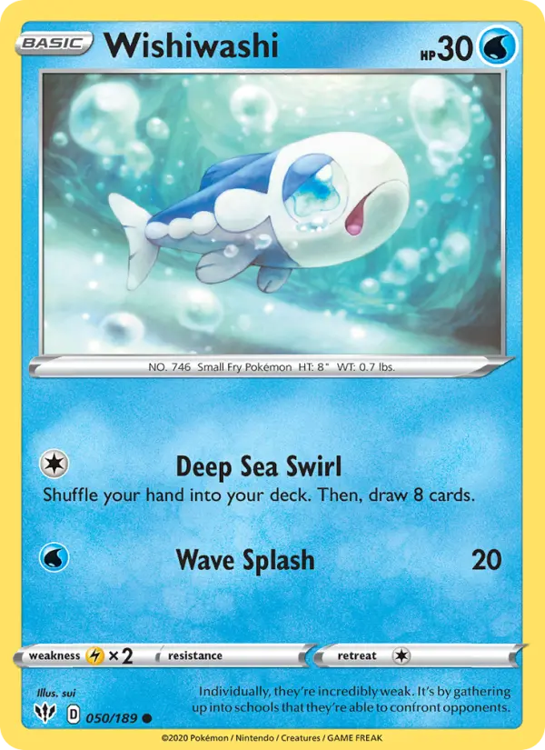 Wishiwashi 50 – Non-holo