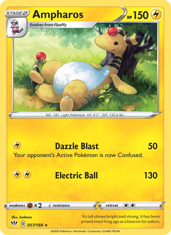 Ampharos 57 – Non-holo