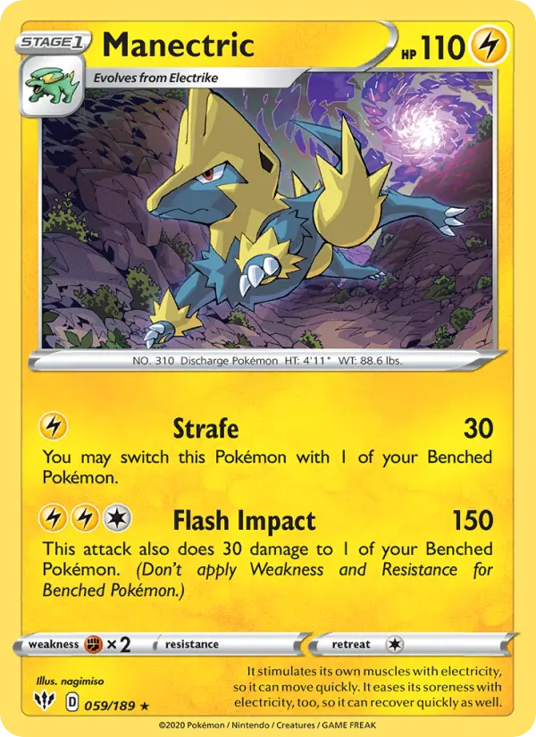 Manectric 59 – Non-holo