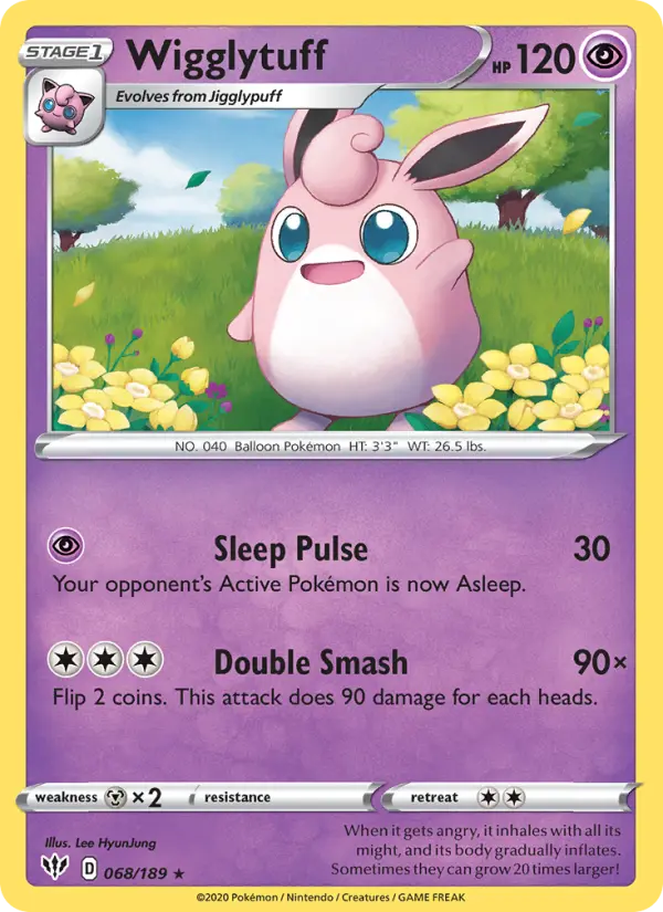 Wigglytuff 68 – Non-holo