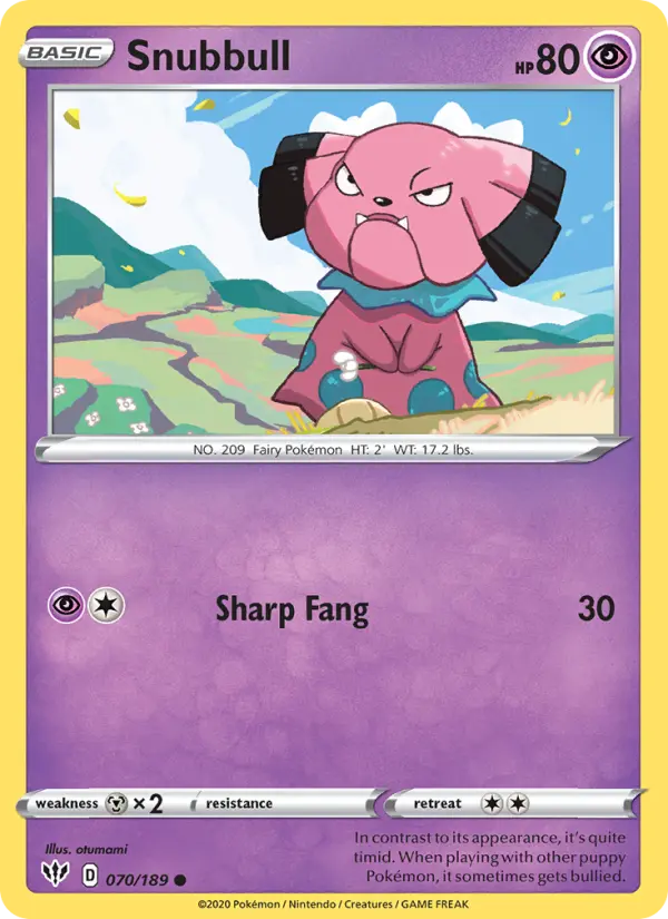 Snubbull 70 – Non-holo