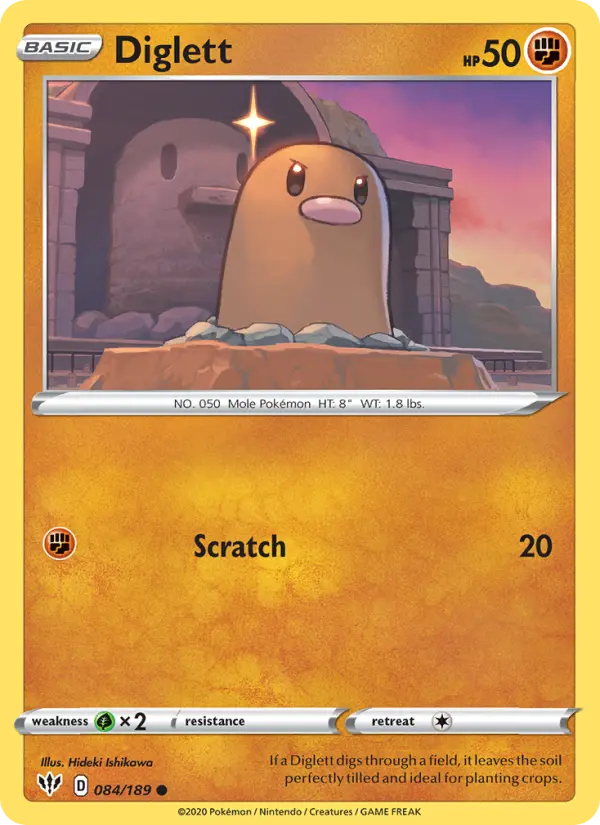 Diglett 84 – Non-holo
