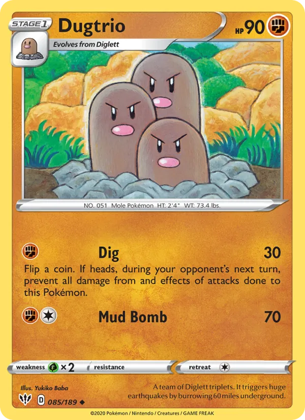 Dugtrio 85 – Non-holo