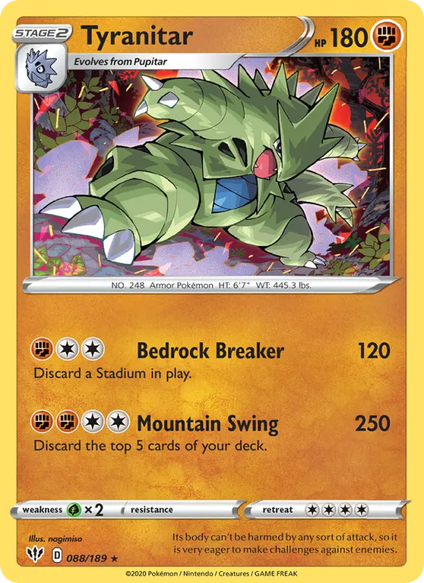 Tyranitar 88 – Holo