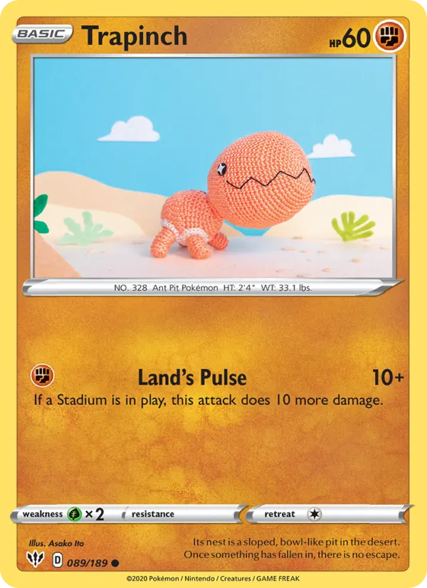 Trapinch 89 – Non-holo