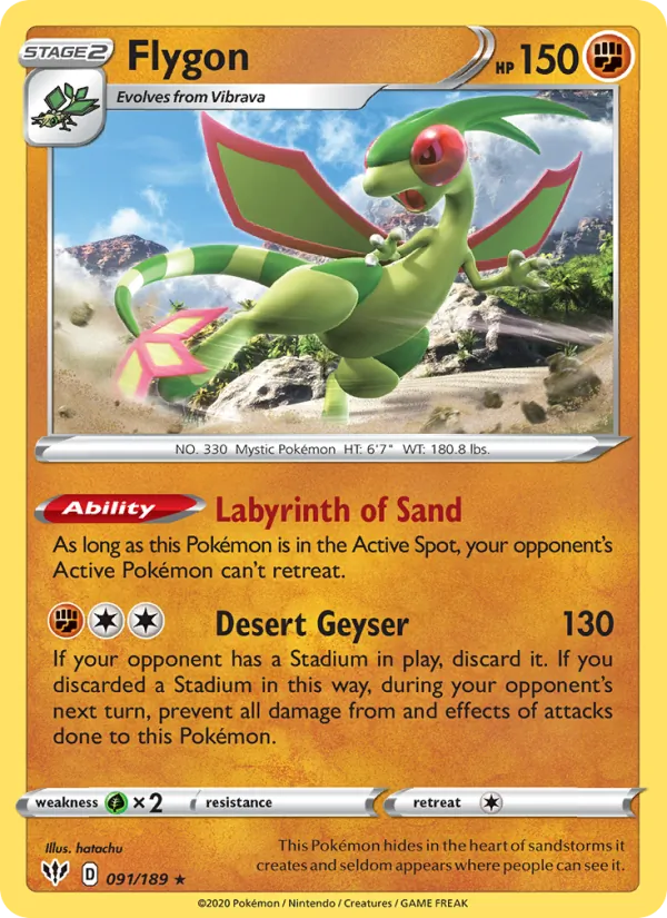Flygon 91 – Non-holo