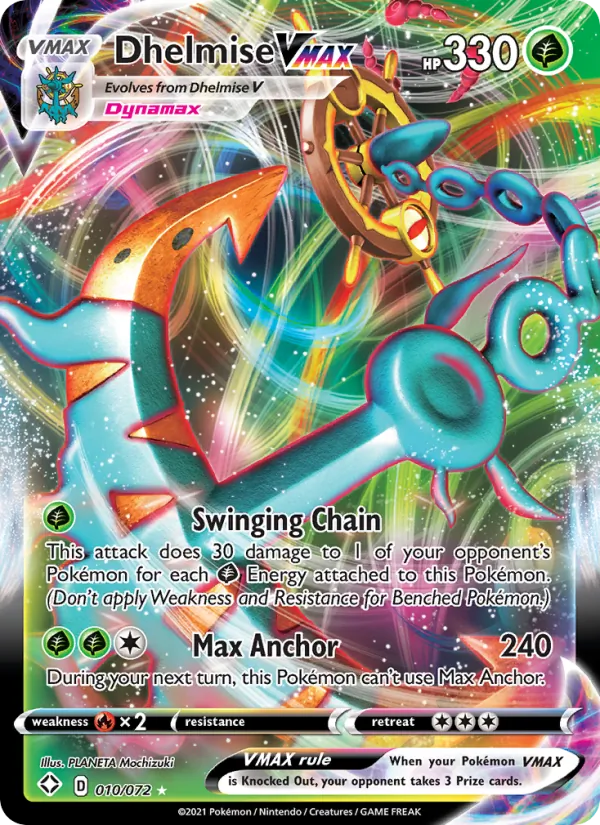 Dhelmise VMAX 10 – Holo