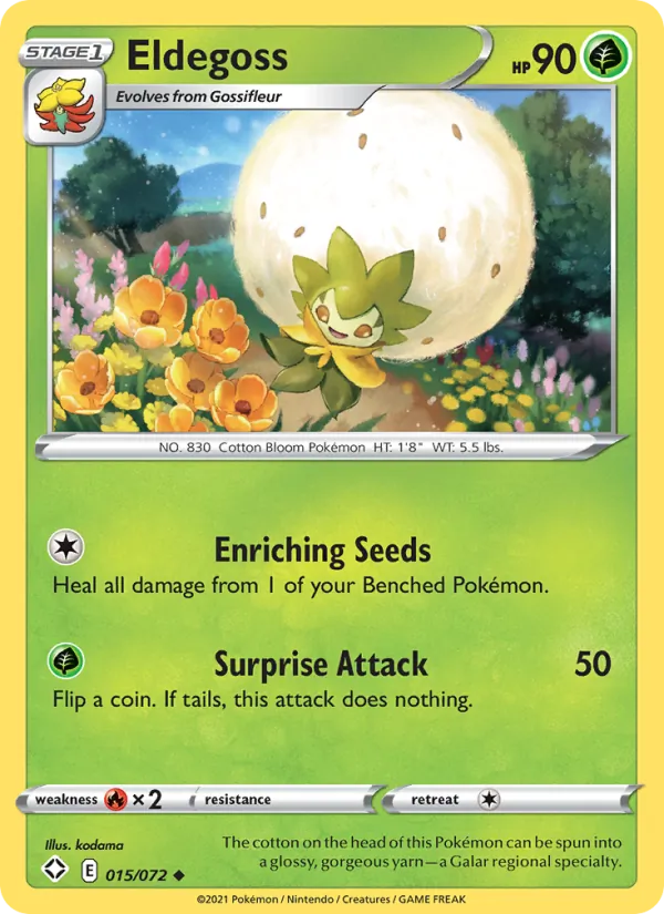 Eldegoss 15 – Non-holo