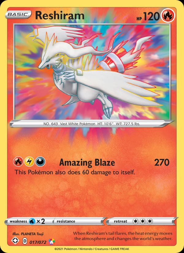 Reshiram 017/072