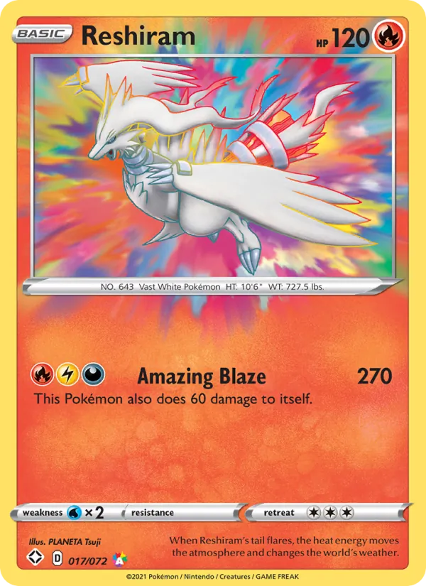 Reshiram 17 – Holo