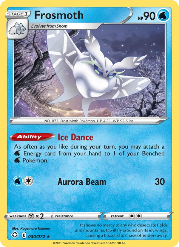 Frosmoth 30 – Reverse Holo