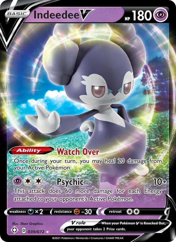 Indeedee V 39 – Holo