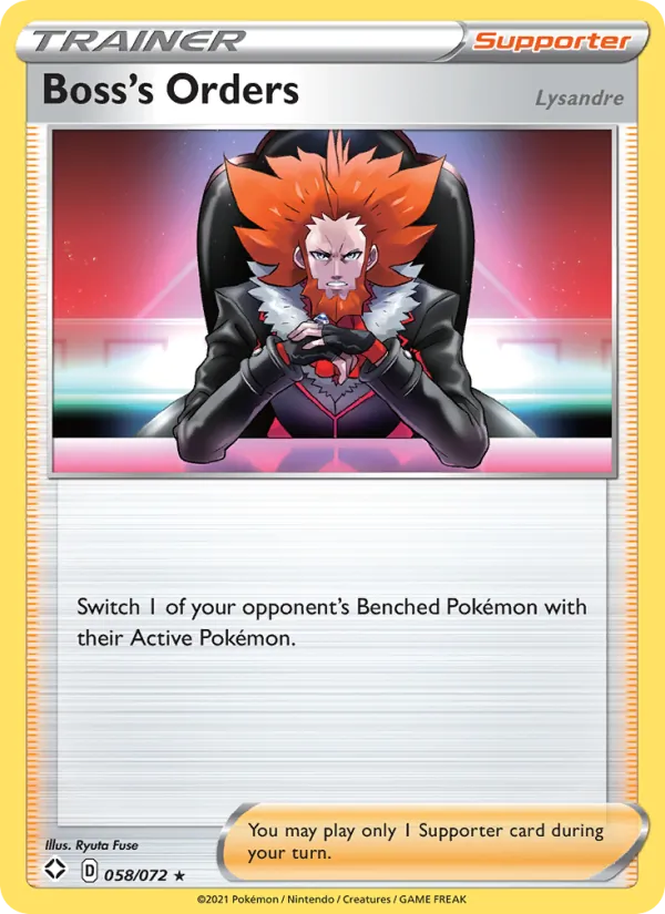 Boss's Orders (Lysandre) 58 – Non-holo