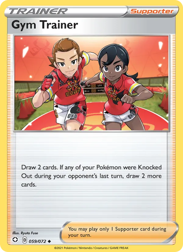 Gym Trainer 59 – Non-holo