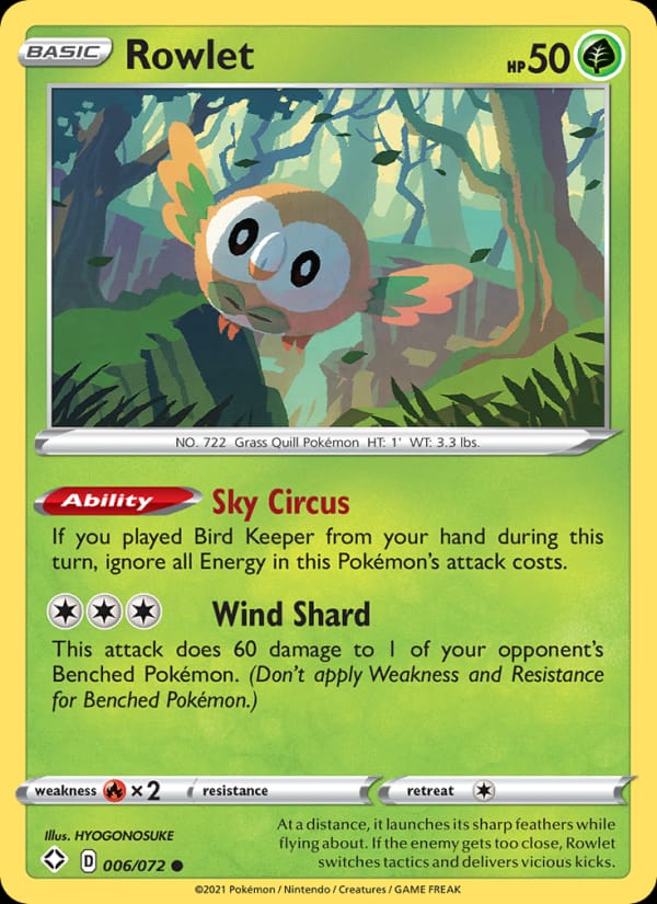 Rowlet 006/072