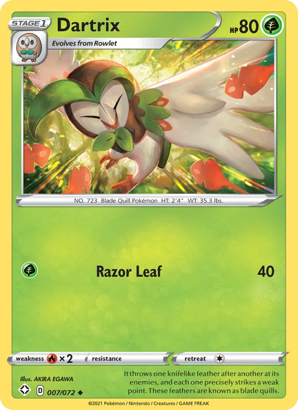 Dartrix 7 – Non-holo