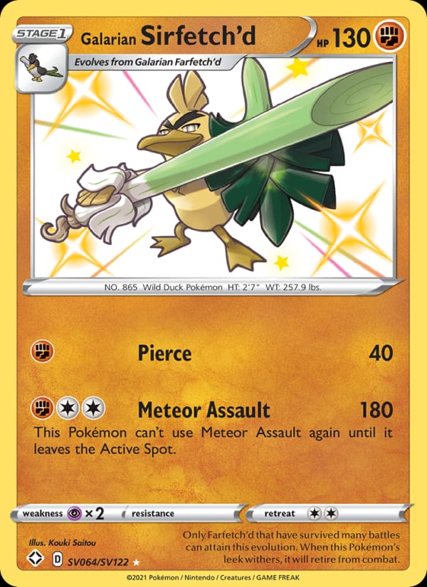 Galarian Sirfetch'd 064/072