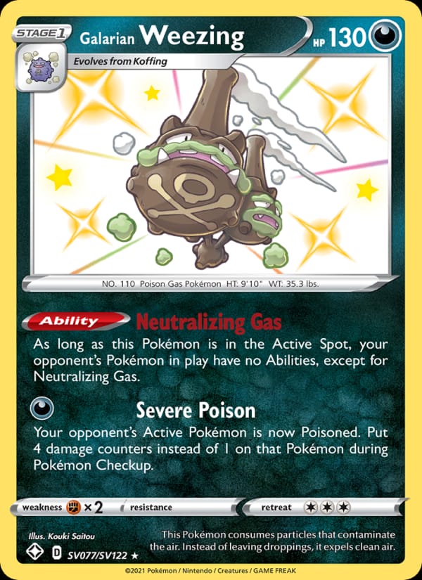 Galarian Weezing 077/072