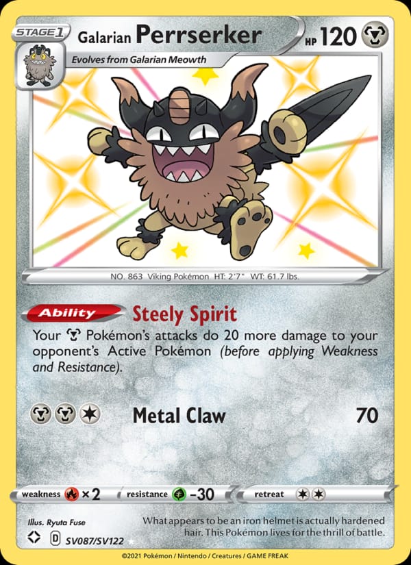 Galarian Perrserker 087/072