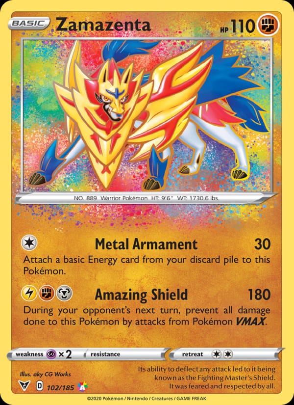 Zamazenta 102/185