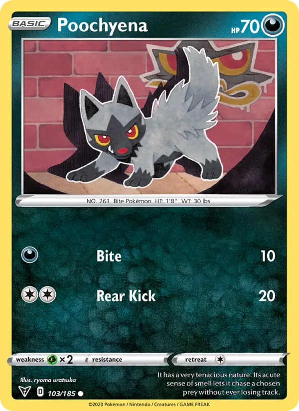 Poochyena 103 – Non-holo