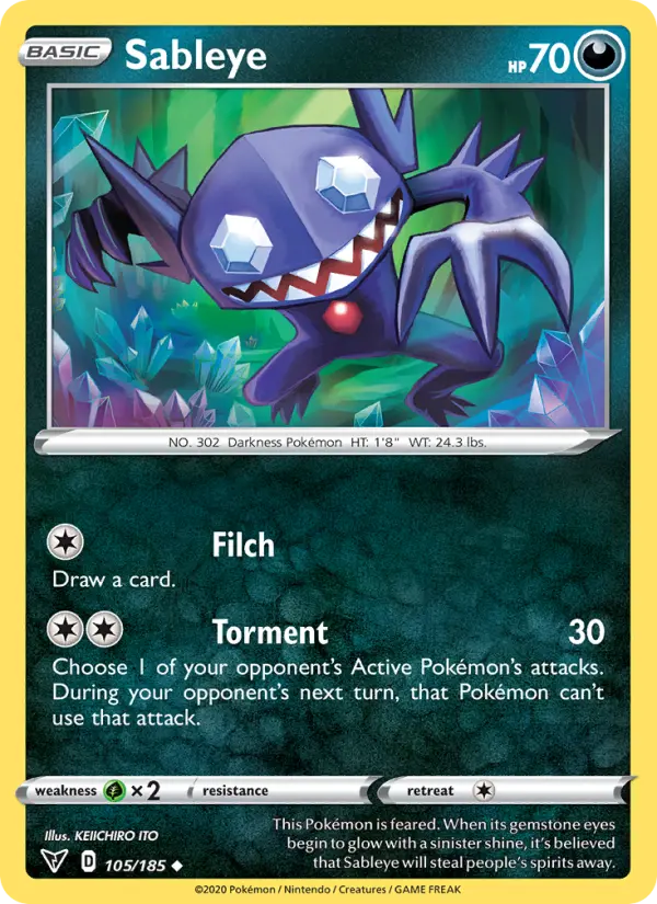 Sableye 105 – Non-holo