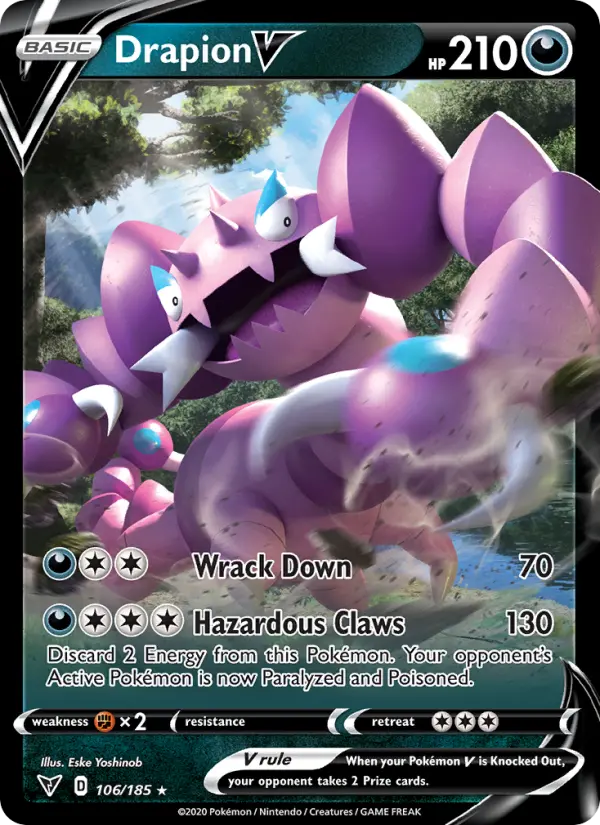 Drapion V 106 – Holo
