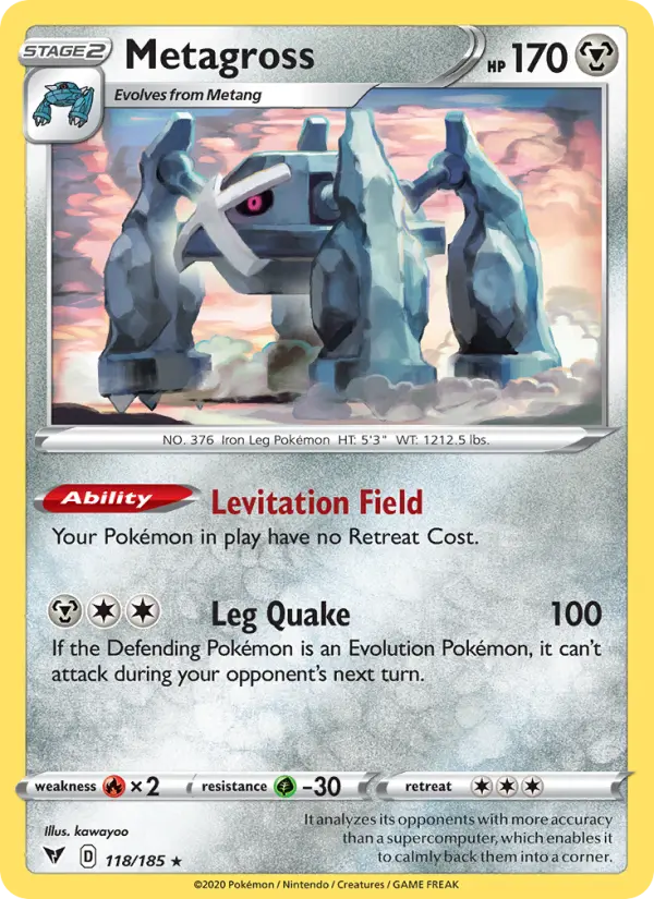 Metagross 118 – Non-holo