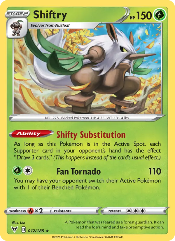 Shiftry 12 – Non-holo