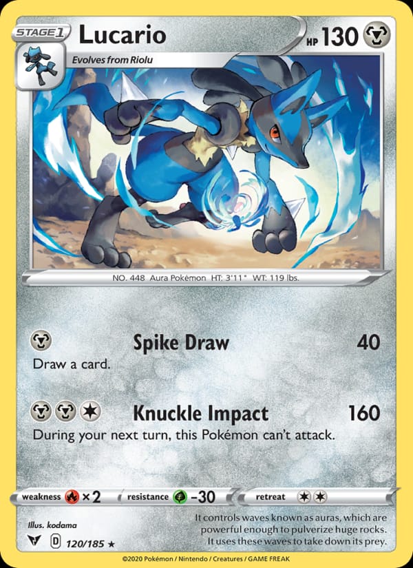 Lucario 120/185