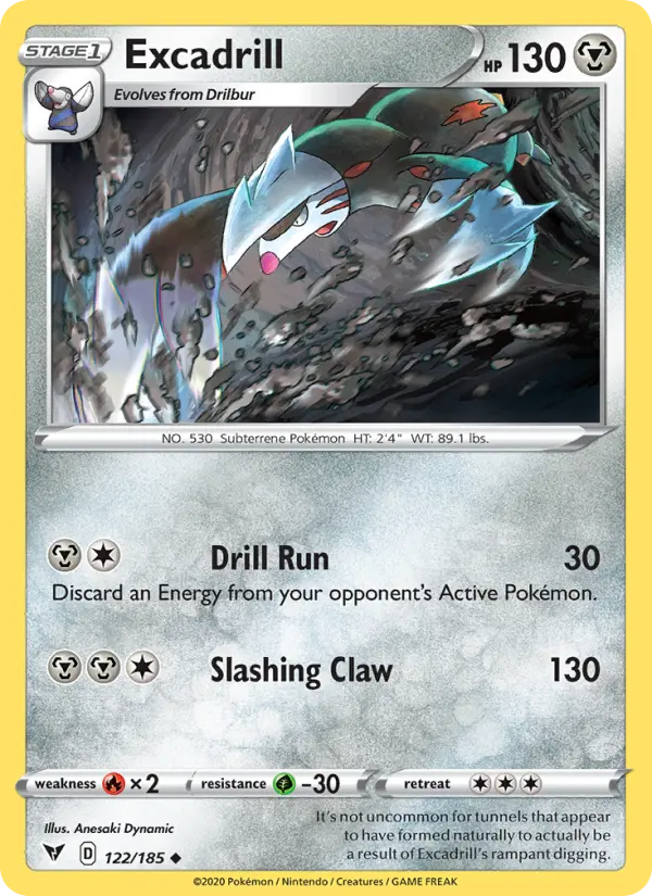 Excadrill 122 – Non-holo