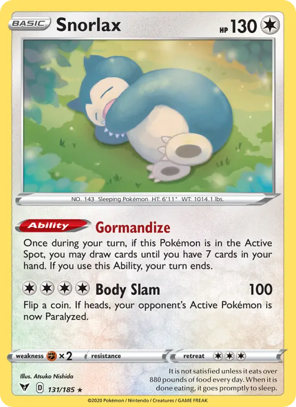 Snorlax 131 – Holo