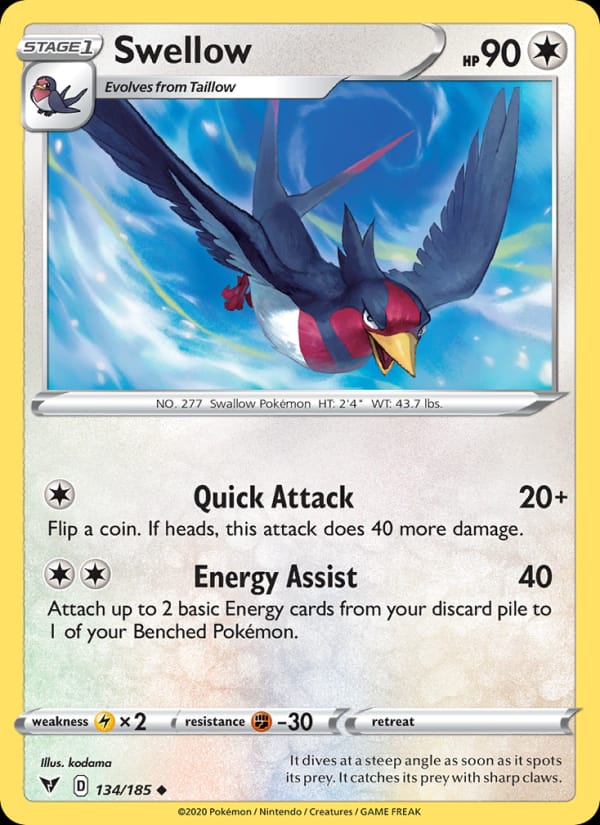 Swellow 134/185
