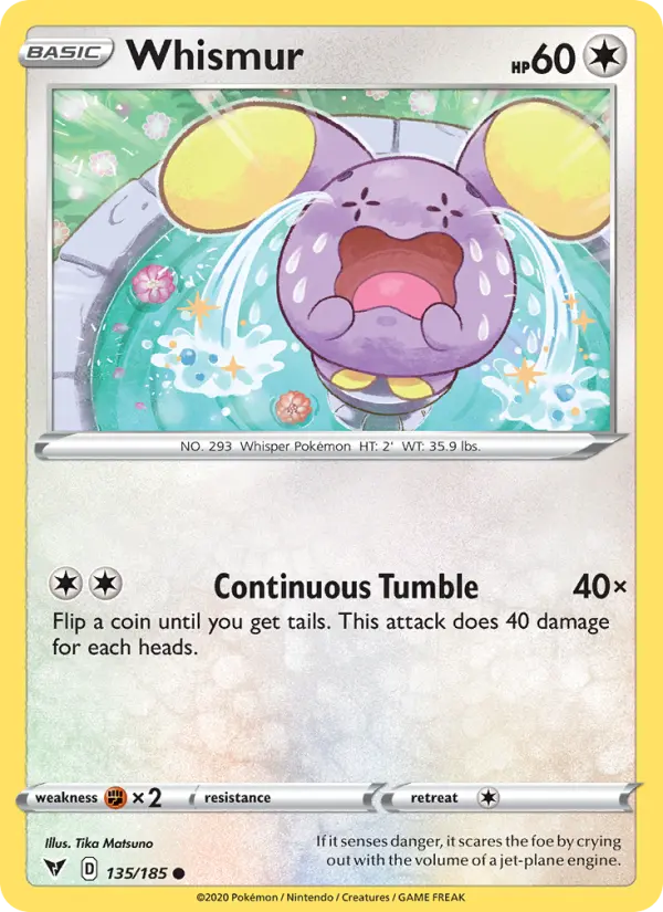 Whismur 135 – Non-holo