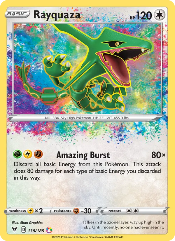Rayquaza 138 – Holo